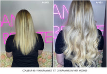 Charger l'image dans la galerie, Extensions Kératine Couleur 60 : Blond blanc